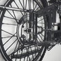 Wallity Cafe Racer - APT222LS Accesorio de Pared de Metal Decorativo Negro
